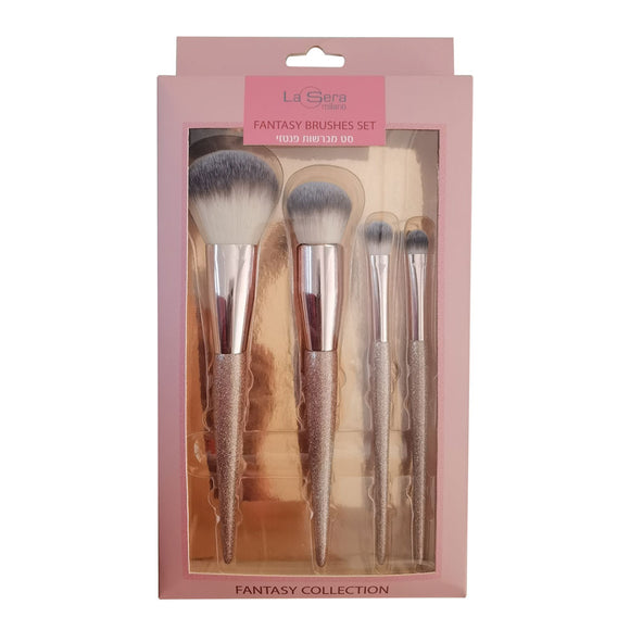 مجموعة فرش مكياج (4 قطع)