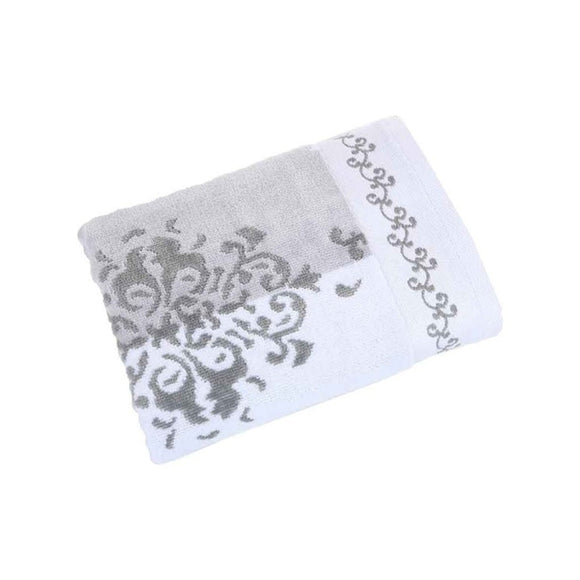 منشفة قطنية باللون الرمادي (50 ×90 سم)