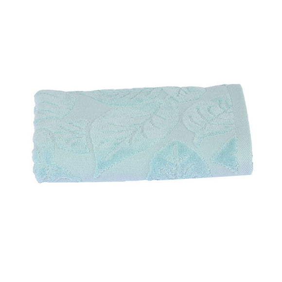 منشفة قطنية باللون الأزرق الفاتح (90 ×50 سم)