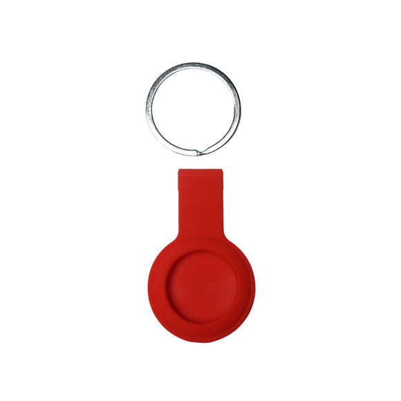 ميدالية مفاتيح Airtag من Target باللون الأحمر