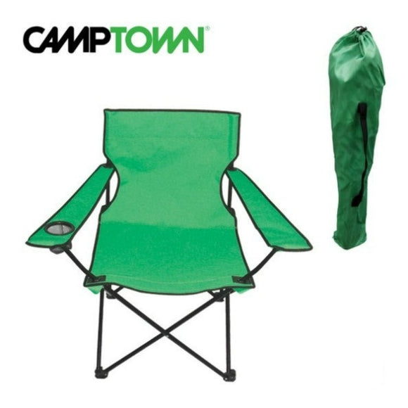 كرسي تخييم قابل للطي CAMPTOWN باللون الأخضر