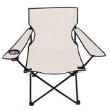 كرسي تخييم قابل للطي CAMPTOWN باللون الأبيض