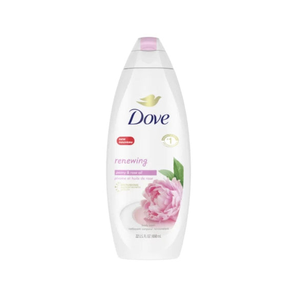 غسول استحمام من Dove بخلاصة زهرة الفاوانيا ( 750 مل)