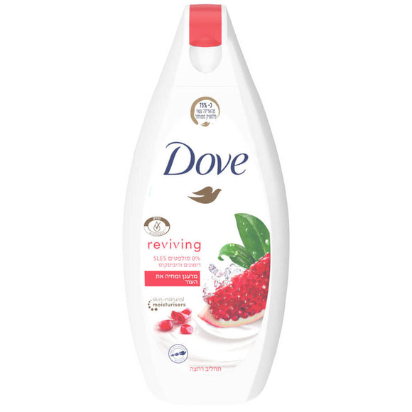 غسول استحمام من Dove Revivng بخلاصة الرمان ( 750 مل)