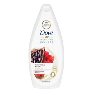 غسول استحمام Nourishing Secrets من Dove بخلاصة زبدة الكاكاو ( 500 مل)