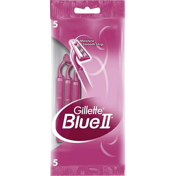 شفرات حلاقة نسائية Gillette Blue 2 ( 5 قطع)