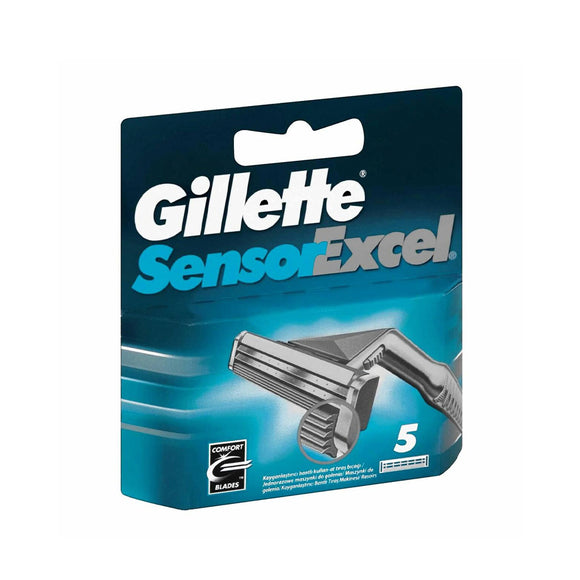 شفرات استبدال رجالية Gillette Sensor Excel ( 5 قطع)