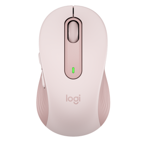 ماوس Logitech M650 full size بلوتوث باللون الوردي