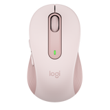 ماوس Logitech M650 full size بلوتوث باللون الوردي