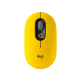 ماوس Logitech POP لا سلكي باللون الأصفر