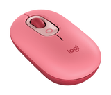 ماوس Logitech POP لا سلكي باللون الوردي