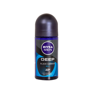 مزيل عرق للرجال Nivea Deep Black Carbon (50 مل)