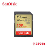 بطاقة ذاكرة Sandisk SDXC Extreme UHS-I (128GB)