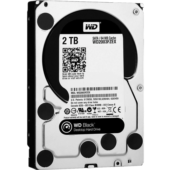 قرص صلب WD_BLACK FZEX (2TB)