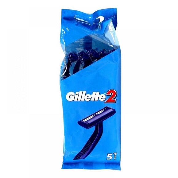شفرة حلاقة  Gillette Blue2  للرجال (5 قطع )
