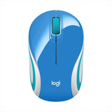 ماوس Logitech Mini M187 بلوتوث باللون الأزرق