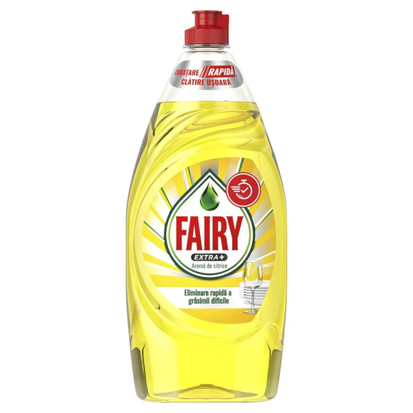 سائل Fairy Extra+ لغسيل الصحون برائحة الليمونl (  900 مل)