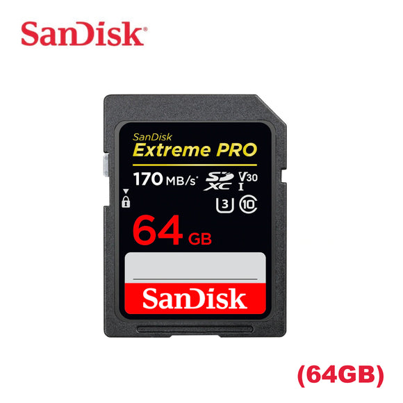 بطاقة ذاكرة SanDisk Extreme Pro MicroSDHC/MicroSDXC (64GB)